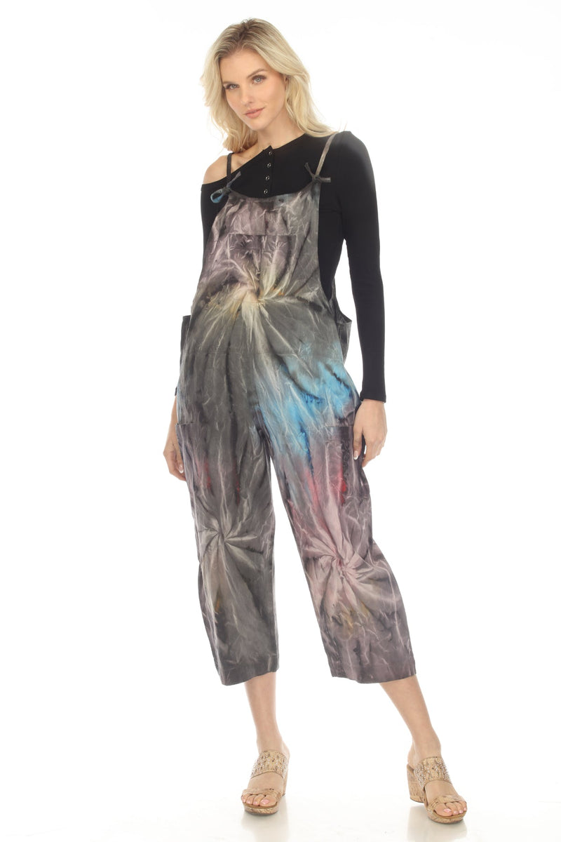 Tie-dye Easy Overalls