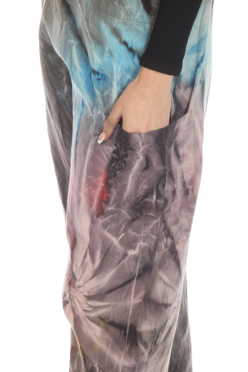 Tie-dye Easy Overalls