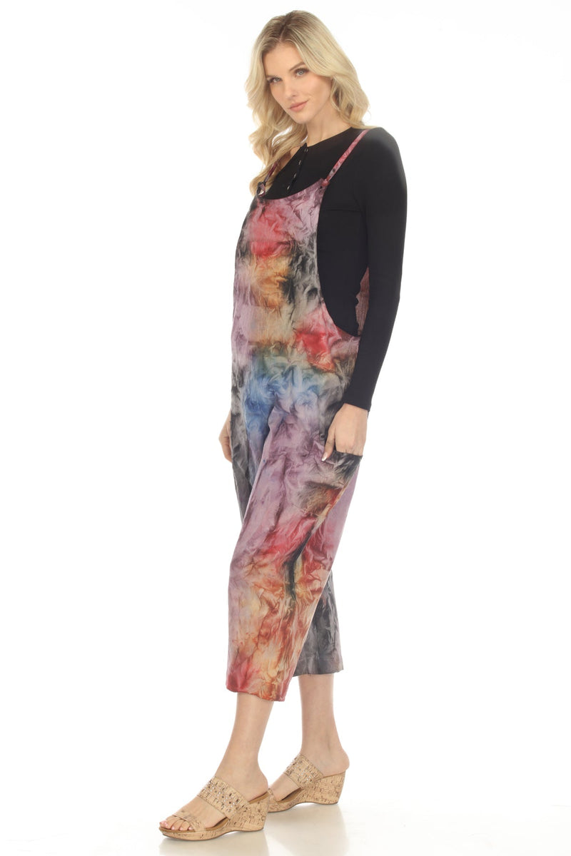 Tie-dye Easy Overalls