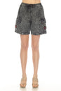 Load image into Gallery viewer, Stonewashed Applique Cargo Shorts