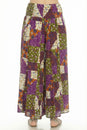 Load image into Gallery viewer, Mushroom Quilt Print Wide Leg Pants