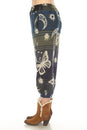 Load image into Gallery viewer, Butterfly Celestial Cozy Genie Pants