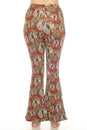 Load image into Gallery viewer, Elephant Print Bellbottom Pants