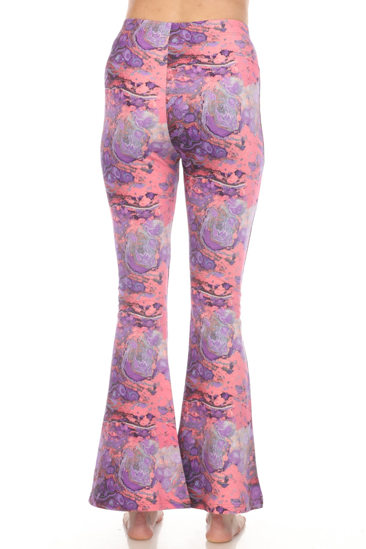 Psychadelic Marble Bellbottom Pants