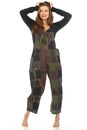 Load image into Gallery viewer, Womens Patchwork Overalls