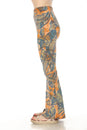 Load image into Gallery viewer, Butterfly Bellbottom Stretch Pants