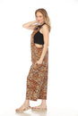 Load image into Gallery viewer, Homespun Butterfly Oversized Overalls
