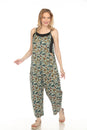 Load image into Gallery viewer, Homespun Butterfly Oversized Overalls
