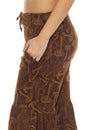 Load image into Gallery viewer, Mushroom Tiered Jersey Pants