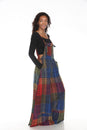 Load image into Gallery viewer, Cotton Plaid Wide Leg Overalls