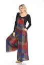 Load image into Gallery viewer, Cotton Plaid Wide Leg Overalls