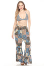 Load image into Gallery viewer, Mushroom Quilt PrintTiered Ruffle Pants