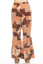 Load image into Gallery viewer, Mushroom Quilt PrintTiered Ruffle Pants