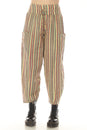 Load image into Gallery viewer, Rasta Stripe Harem Pants