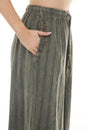 Load image into Gallery viewer, Stonewashed Waffle Wide Leg Pants