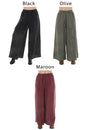 Load image into Gallery viewer, Stonewashed Waffle Wide Leg Pants