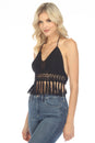 Load image into Gallery viewer, Funky Fringe Crochet Beach Bralette