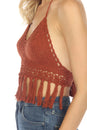 Load image into Gallery viewer, Funky Fringe Crochet Beach Bralette
