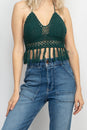 Load image into Gallery viewer, Funky Fringe Crochet Beach Bralette