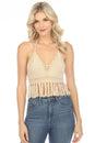 Load image into Gallery viewer, Funky Fringe Crochet Beach Bralette
