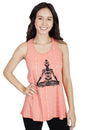Load image into Gallery viewer, Balance Your Chakras Meditating Buddha Boho Tank Top