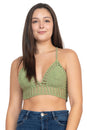 Load image into Gallery viewer, Laced Back Crochet Bikini Top