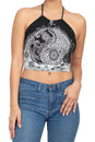 Load image into Gallery viewer, YingYang Mandala Halter Top