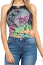 Load image into Gallery viewer, YingYang Mandala Halter Top