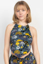 Load image into Gallery viewer, Mushroom Print Halter Top