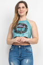 Load image into Gallery viewer, Woodland Mushroom Halter Top