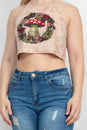 Load image into Gallery viewer, Woodland Mushroom Halter Top