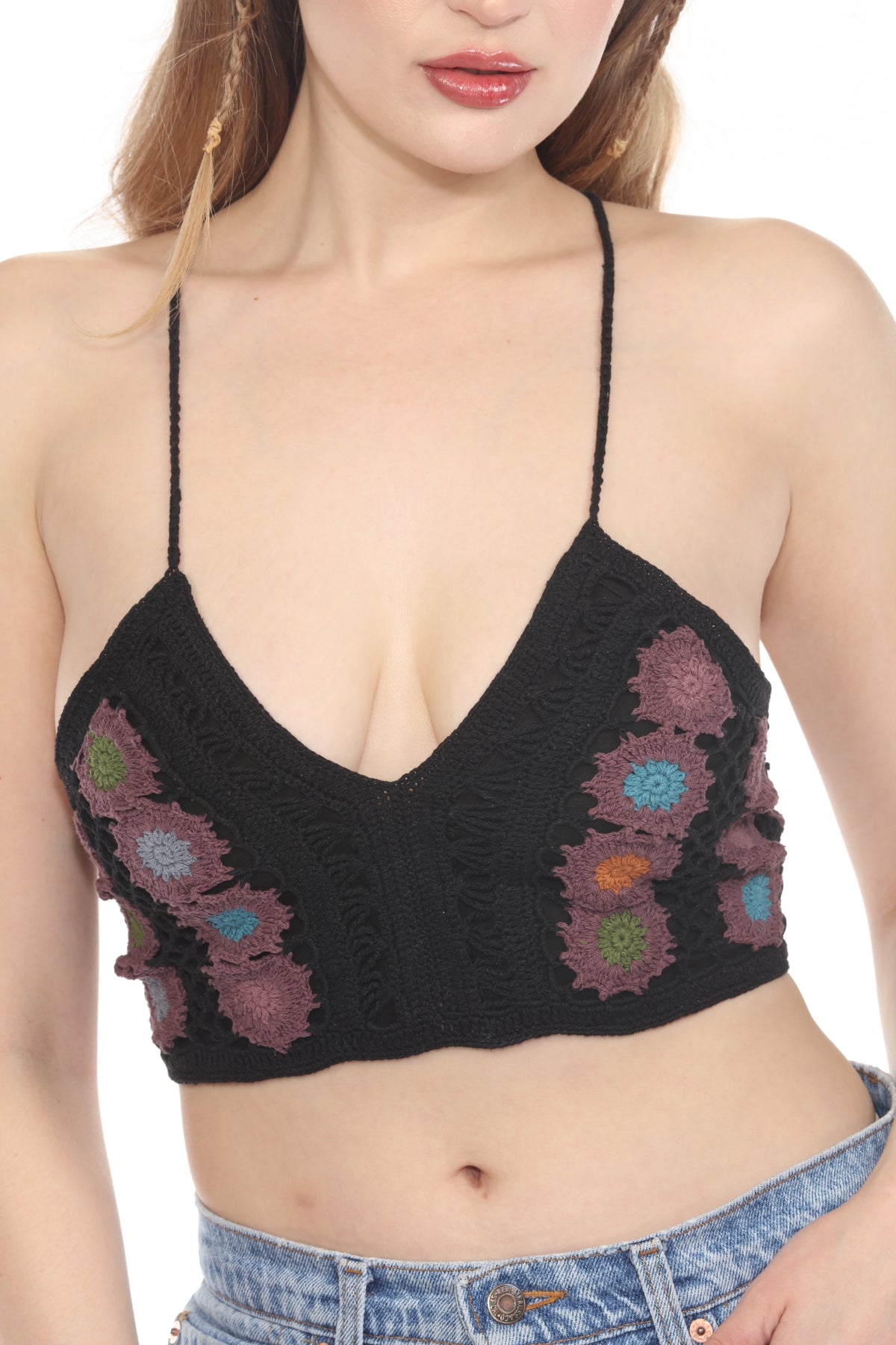 Mandala Mosaic Halter Top