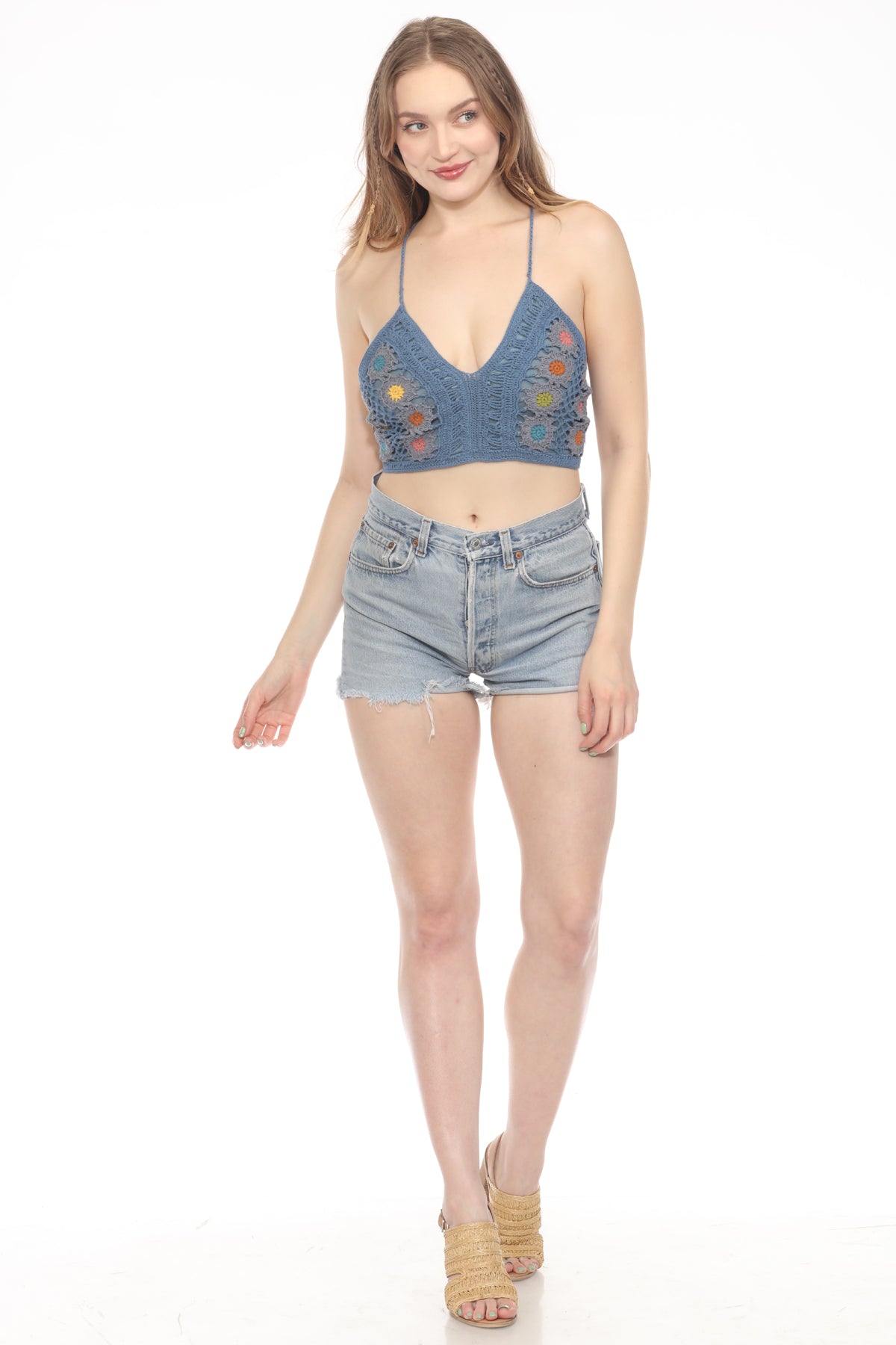 Mandala Mosaic Halter Top