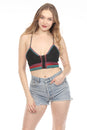 Load image into Gallery viewer, Fiesta Crochet Crop Top