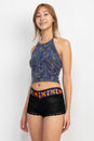 Load image into Gallery viewer, Groovy Paislety Halter Top