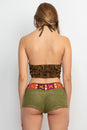 Load image into Gallery viewer, Groovy Paislety Halter Top