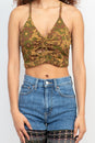Load image into Gallery viewer, 60s Floral Yoga Top