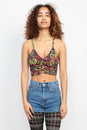 Load image into Gallery viewer, 60s Floral Yoga Top