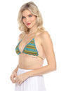 Load image into Gallery viewer, Crochet Striped Bikini Top