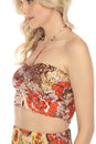 Load image into Gallery viewer, Tie-dye Moth Halter Bandeau Top