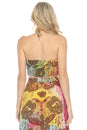 Load image into Gallery viewer, Tie-dye Moth Halter Bandeau Top