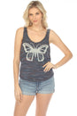 Load image into Gallery viewer, Butterfly Knit Tanktop