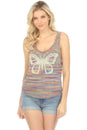 Load image into Gallery viewer, Butterfly Knit Tanktop