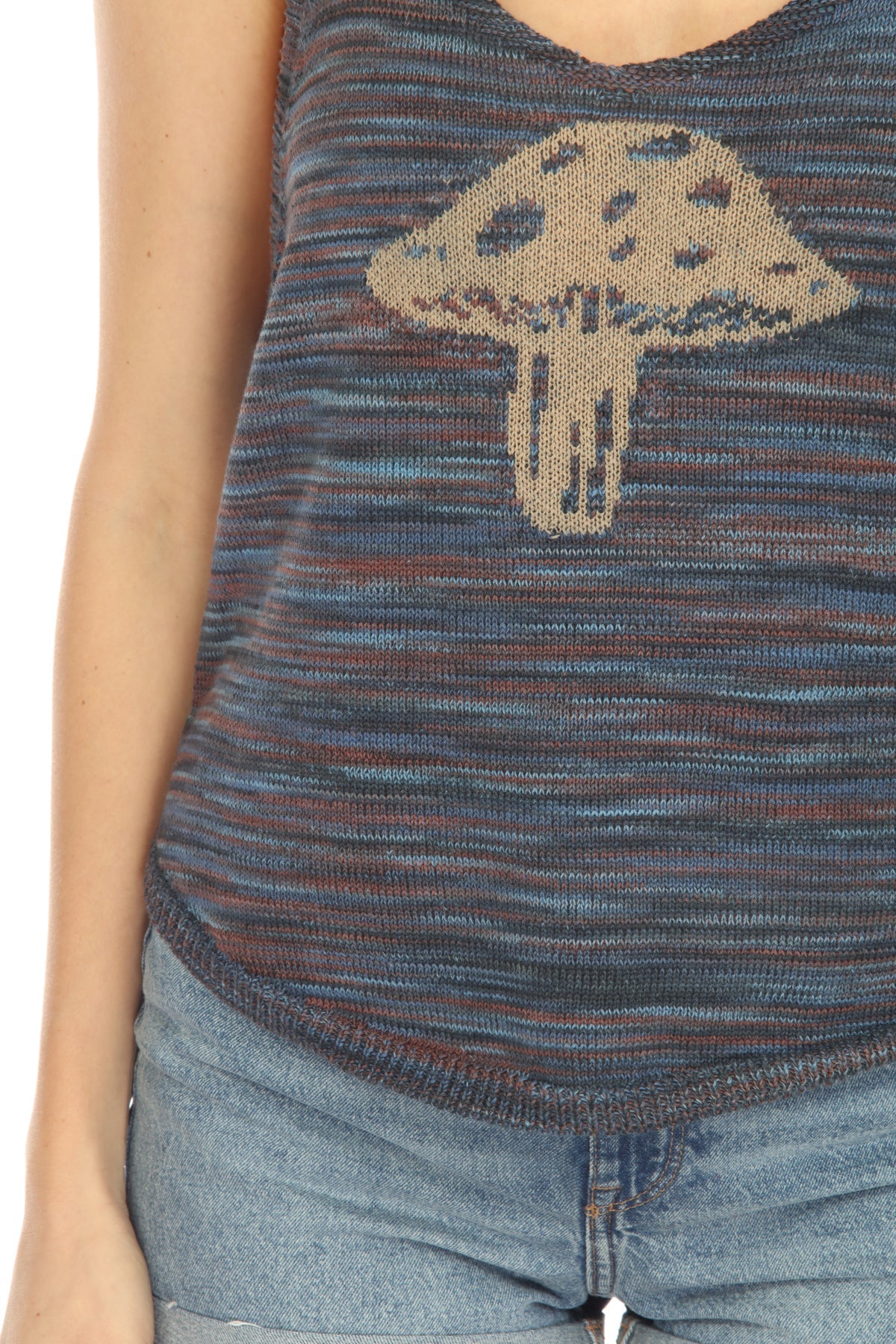 Mushroom Knit Tanktop