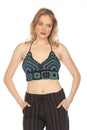 Load image into Gallery viewer, Granny Crochet Halter Top