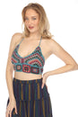 Load image into Gallery viewer, Granny Crochet Halter Top