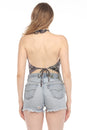 Load image into Gallery viewer, Fringe Paisley Halter Top