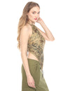 Load image into Gallery viewer, Fringe Paisley Halter Top