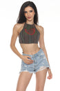 Load image into Gallery viewer, Strawberry Halter Top