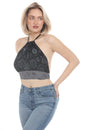 Load image into Gallery viewer, Celestial Ruched Halter Top